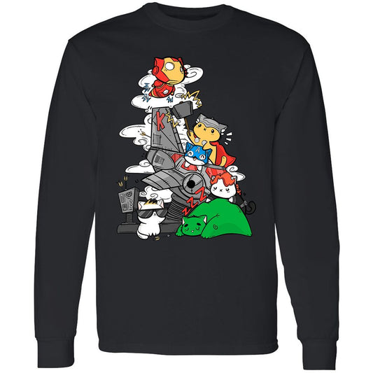 Long Sleeve T-Shirt - LZ19UXRB - Black - 1