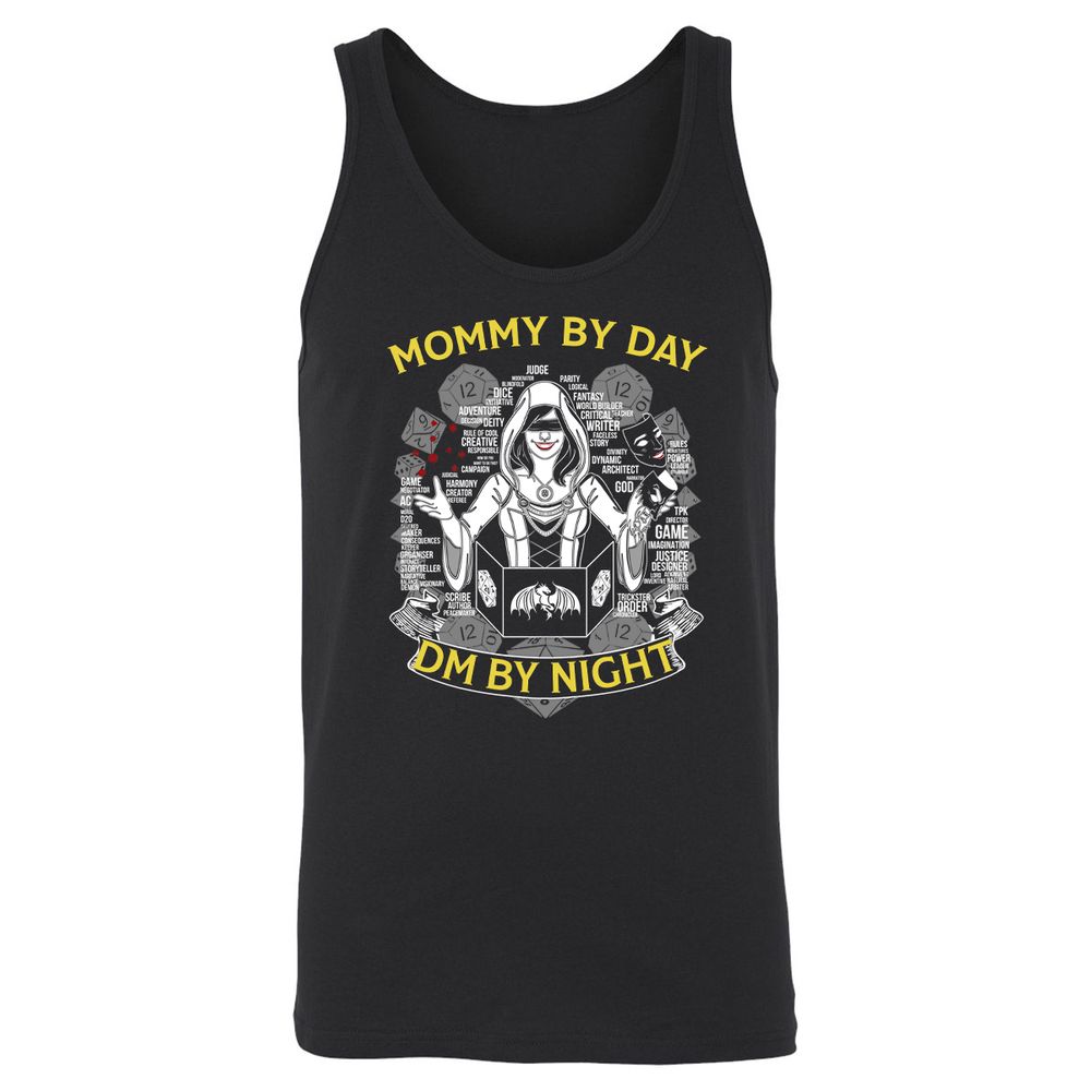 Unisex Jersey Tank - Y4CLC696 - Black - 1