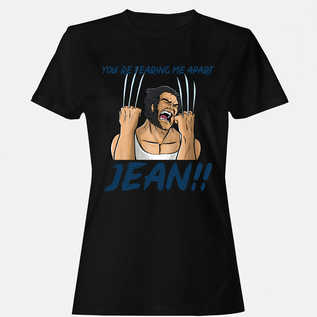 Women's T-Shirt - ZZH3VLEQ - Black - 1