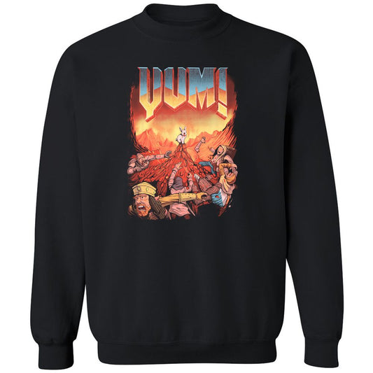 Classic Unisex Sweatshirt - P3MK43QB - Black - 1