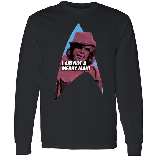 Long Sleeve T-Shirt - CY9GZADU - Black - 1