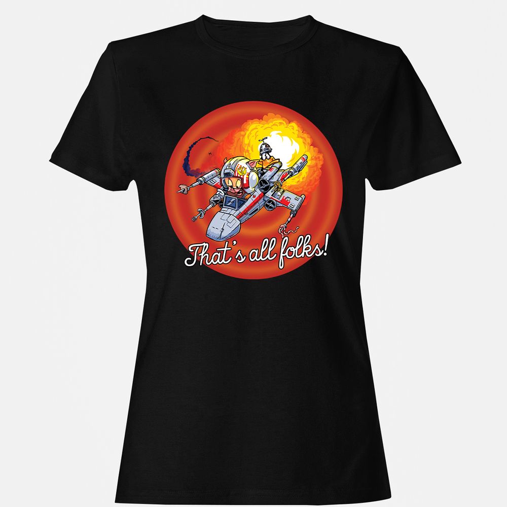 Women's T-Shirt - XYCDRAMH - Black - 1