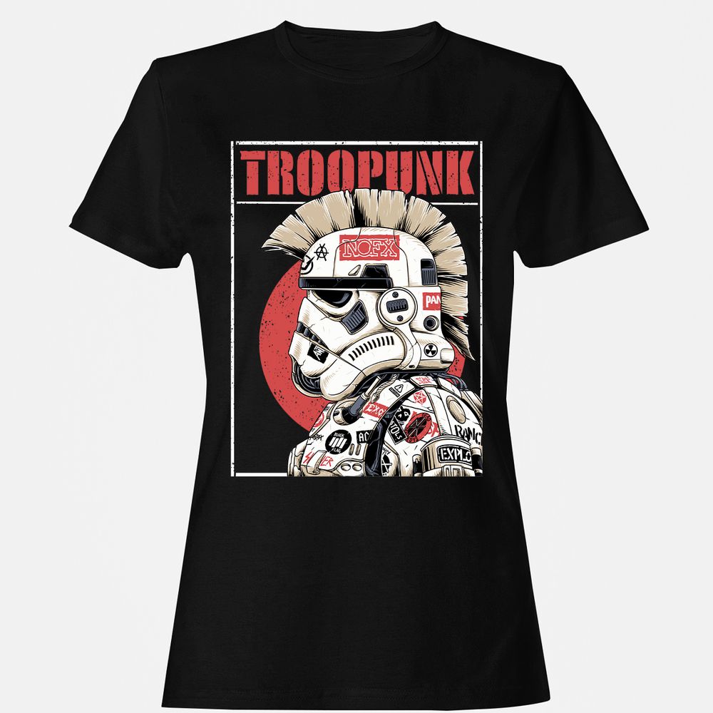 Women's T-Shirt - 5EAWGQ2W - Black - 1