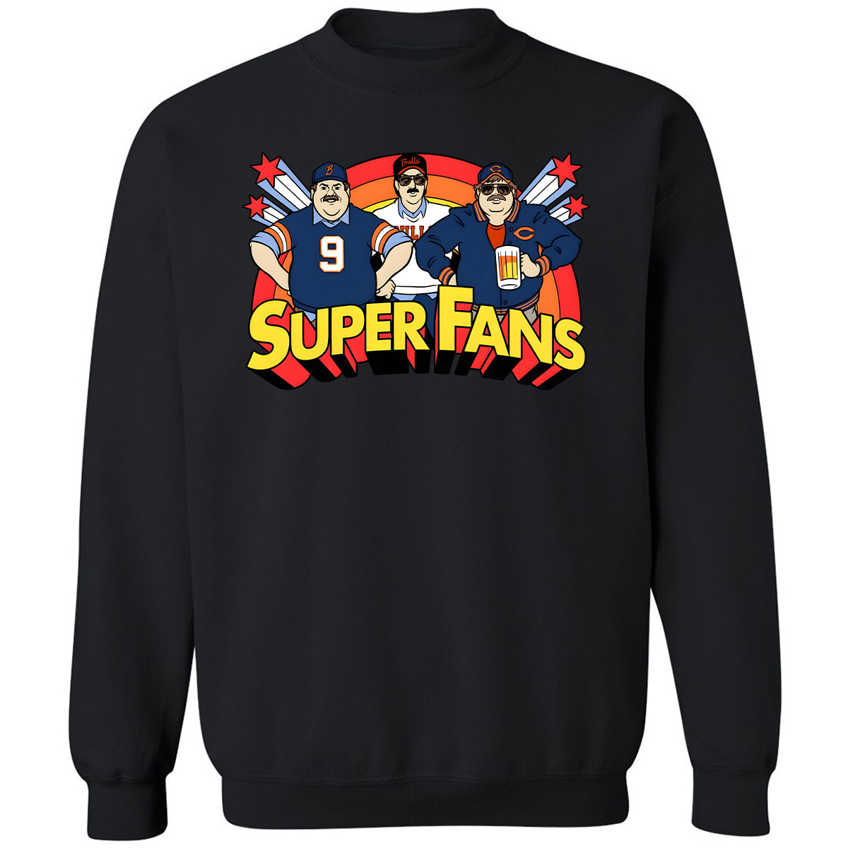 Classic Unisex Sweatshirt - BKL5BKUR - Black - 1