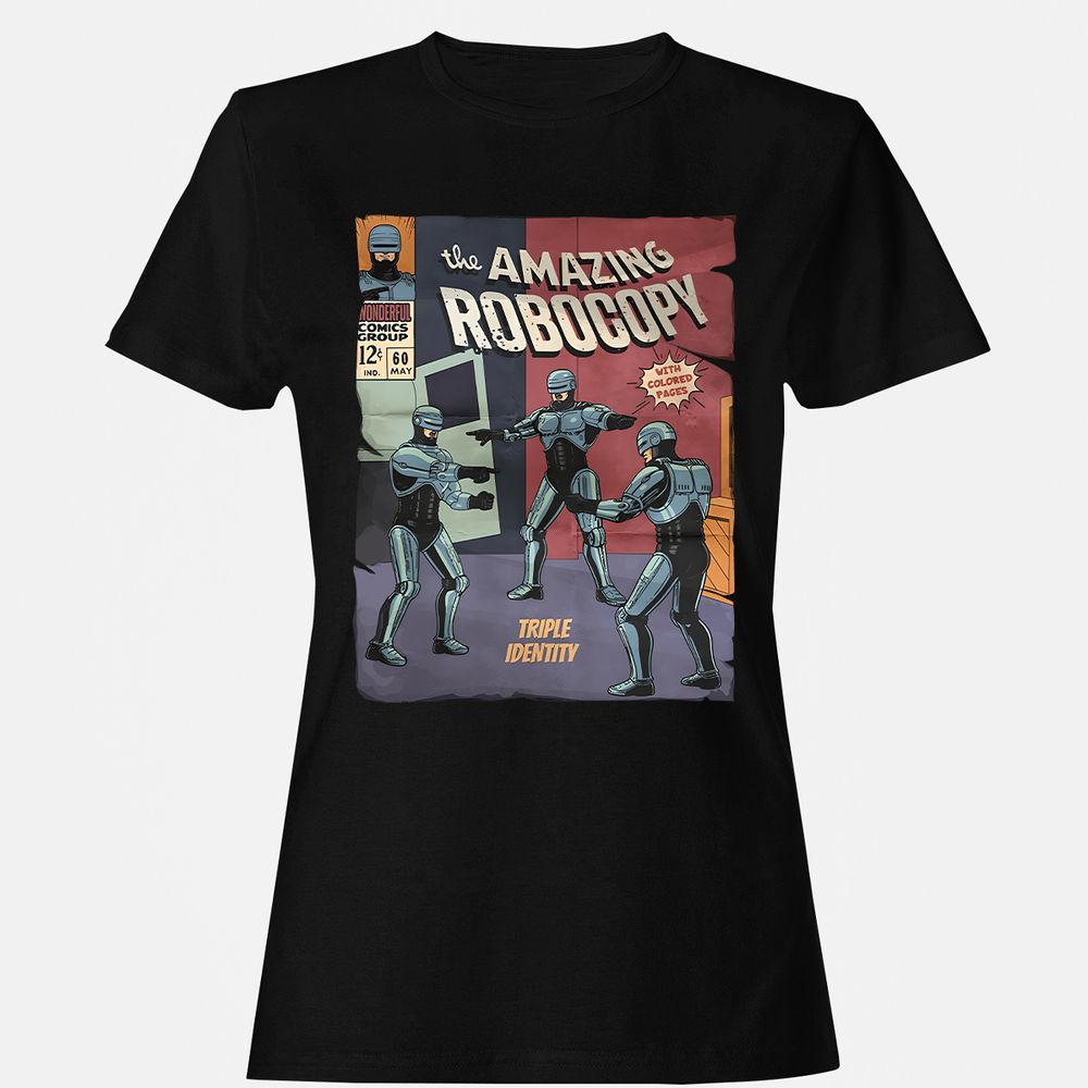 Women's T-Shirt - 8WSEPYAH - Black - 1