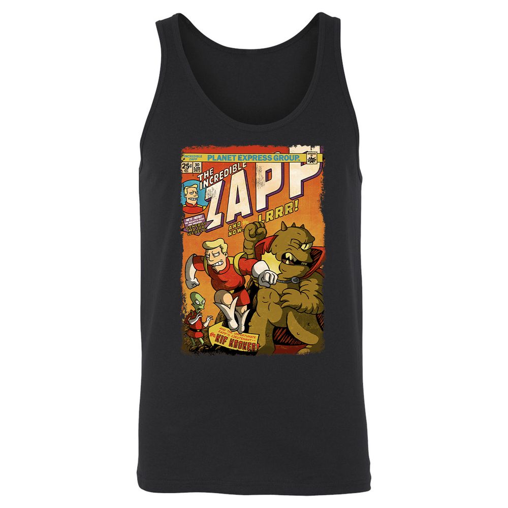 Unisex Jersey Tank - JY5U7VDM - Black - 1