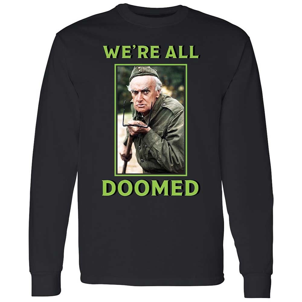 Long Sleeve T-Shirt - QD4UF2WP - Black - 1