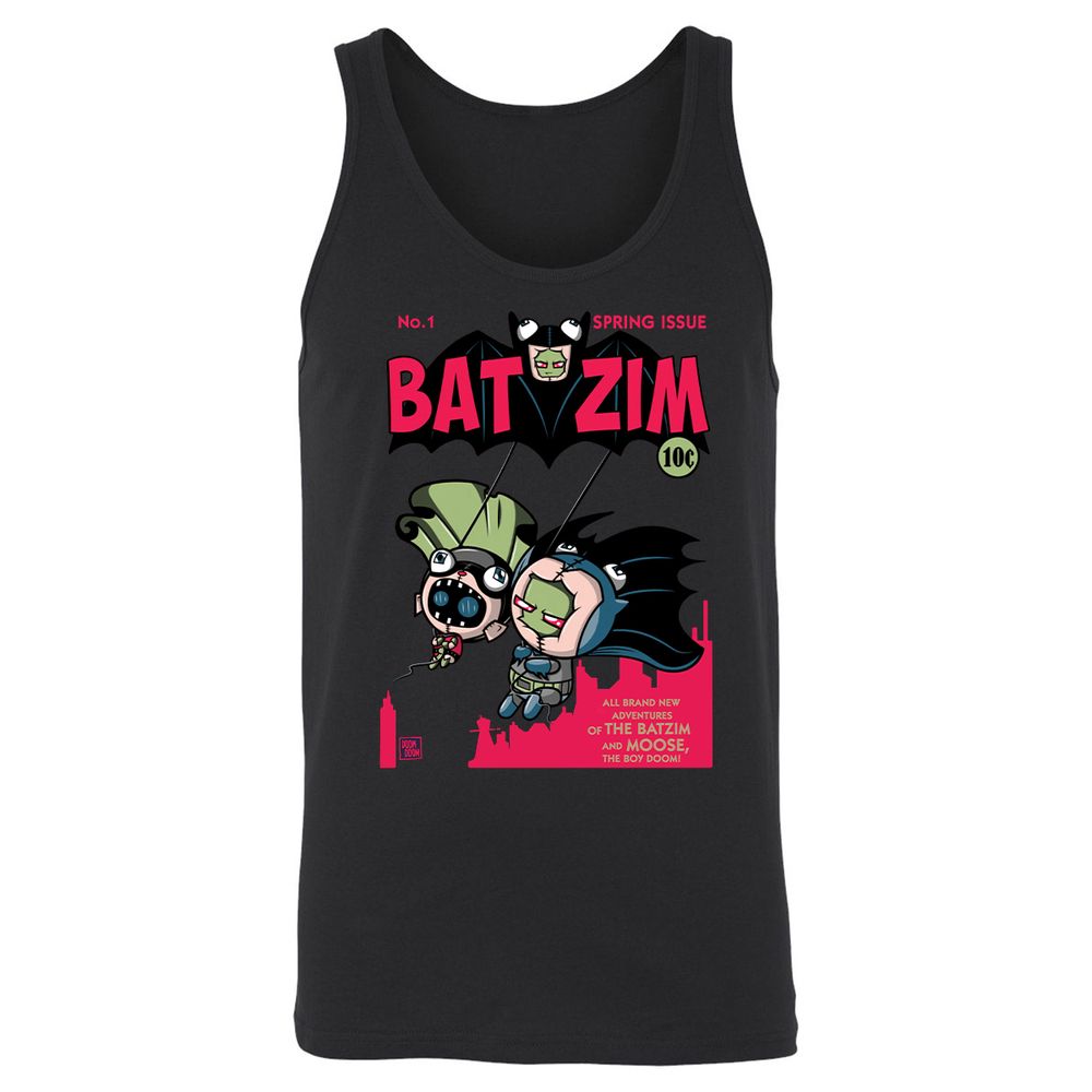 Unisex Jersey Tank - T25DTPHW - Black - 1