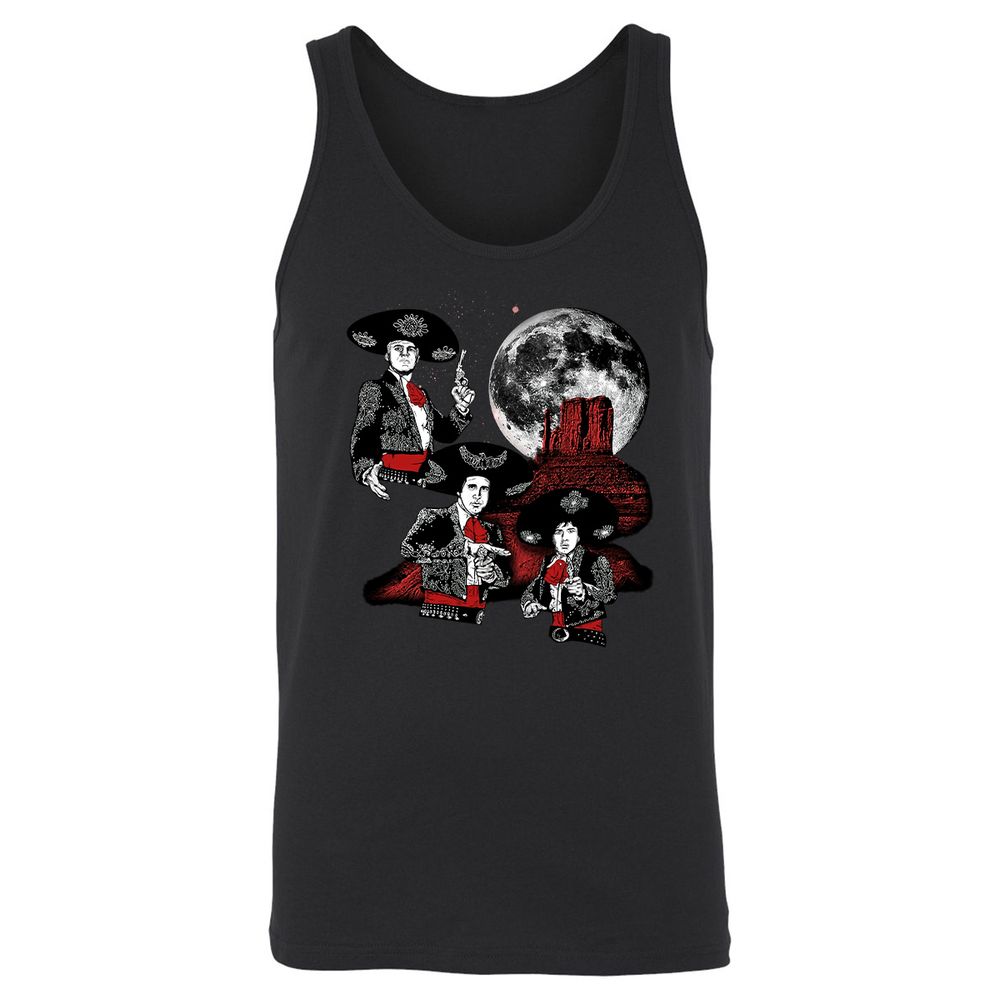 Unisex Jersey Tank - ZKMKUH89 - Black - 1