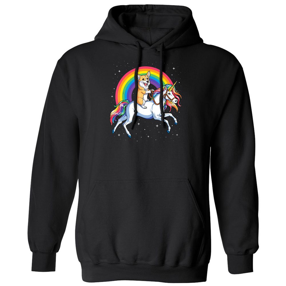 Classic Unisex Hoodie - F6YJHB78 - Black - 1