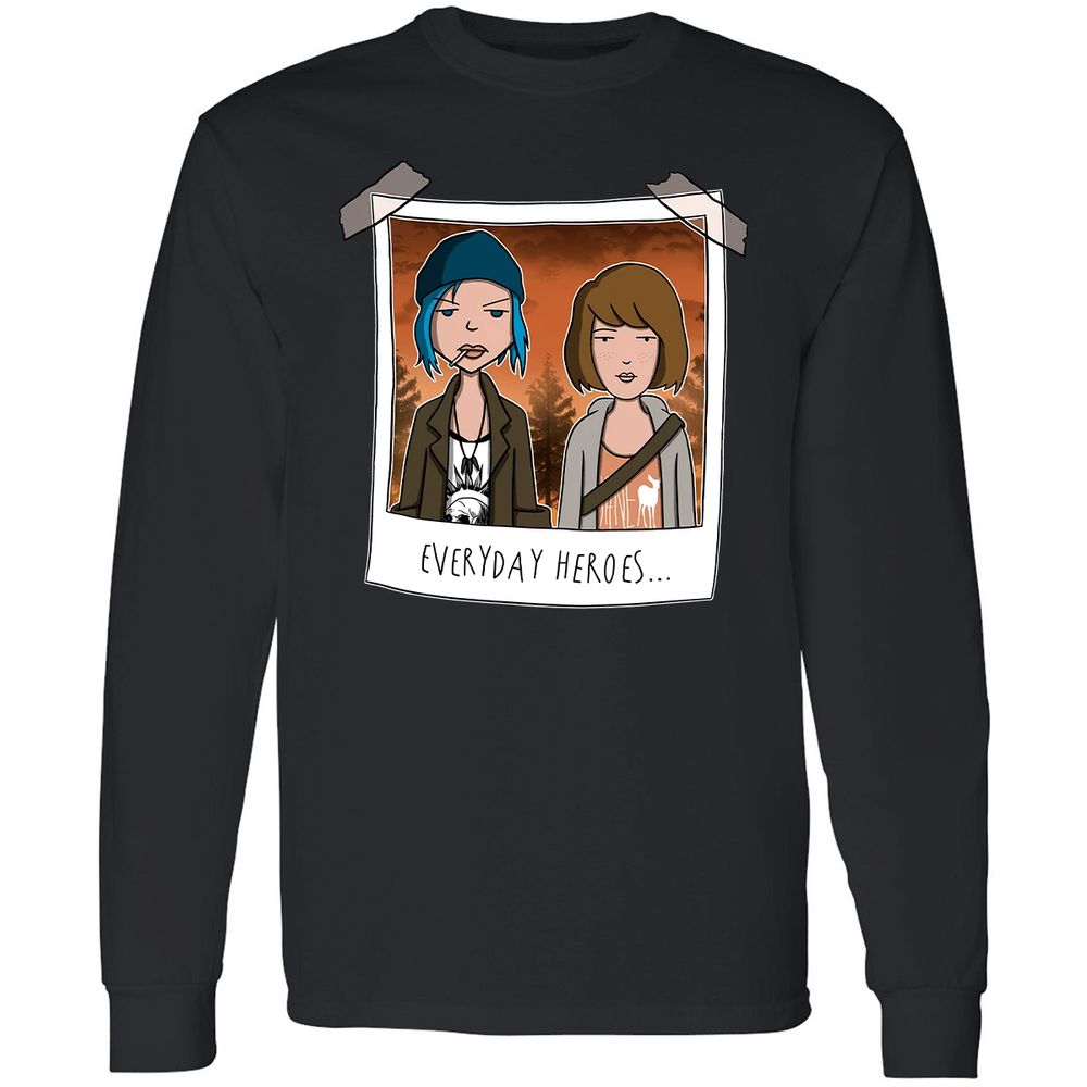 Long Sleeve T-Shirt - T2X45A9B - Black - 1