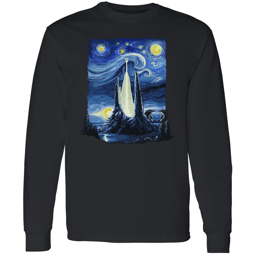 Long Sleeve T-Shirt - 8FXWWQJH - Black - 1