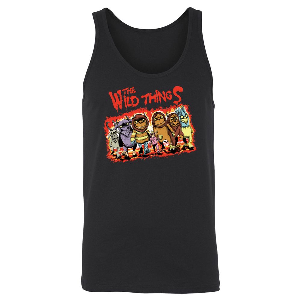 Unisex Jersey Tank - C9BUJVXF - Black - 1