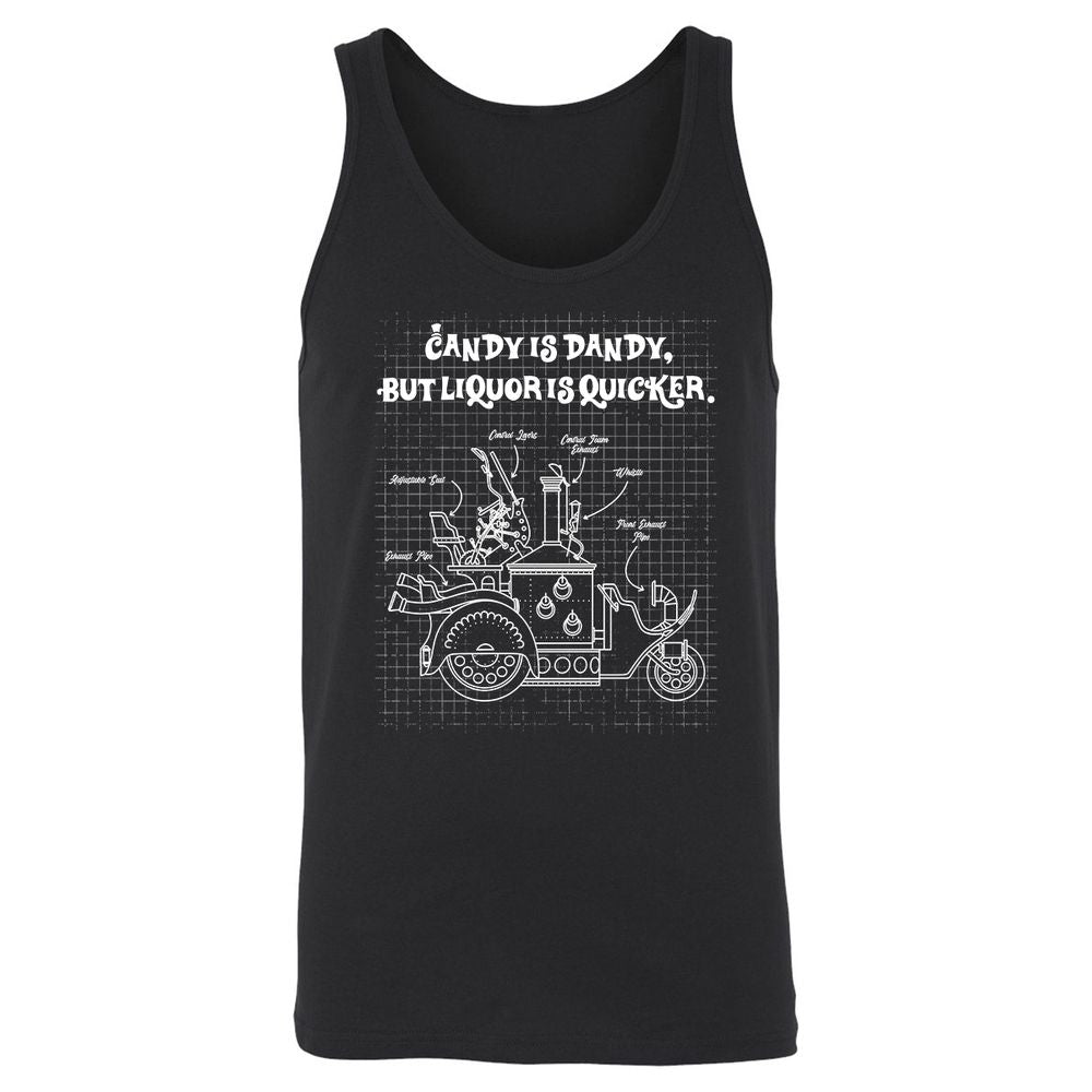 Unisex Jersey Tank - Y3J2E8XR - Black - 1