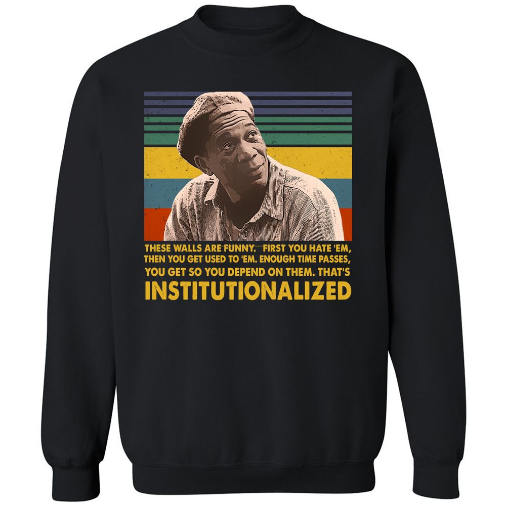 Classic Unisex Sweatshirt - 7V5JPSKC - Black - 1