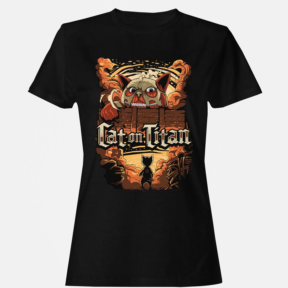 Women's T-Shirt - 6S131BQW - Black - 1