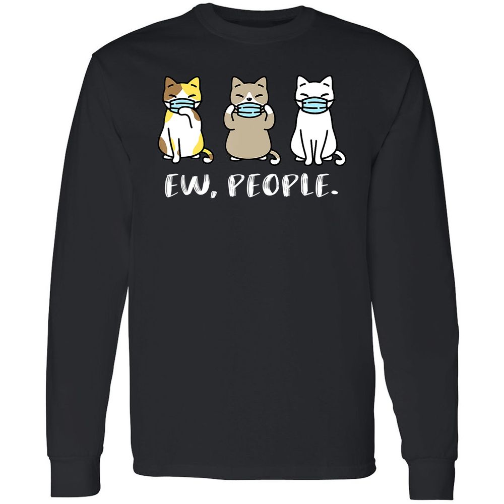 Long Sleeve T-Shirt - KJV4AAMV - Black - 1