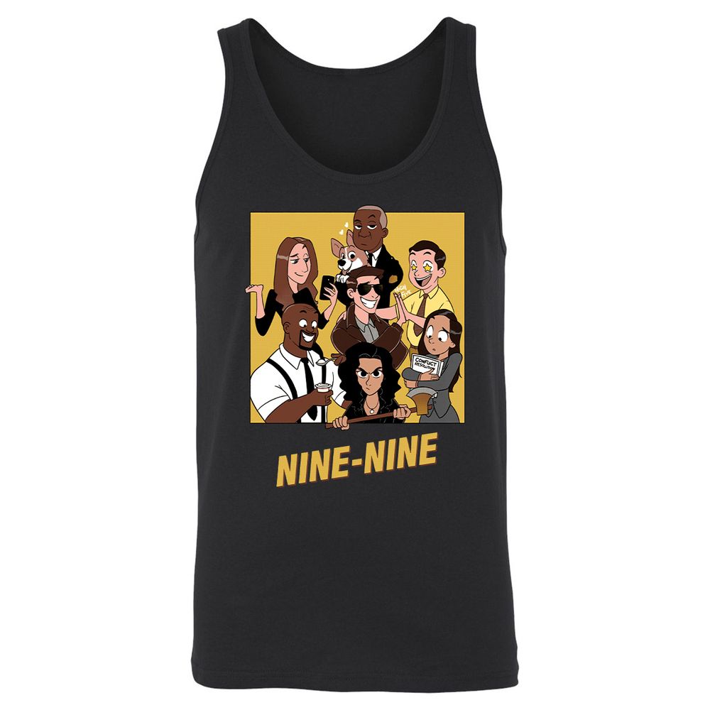 Unisex Jersey Tank - TPXK5HV1 - Black - 1