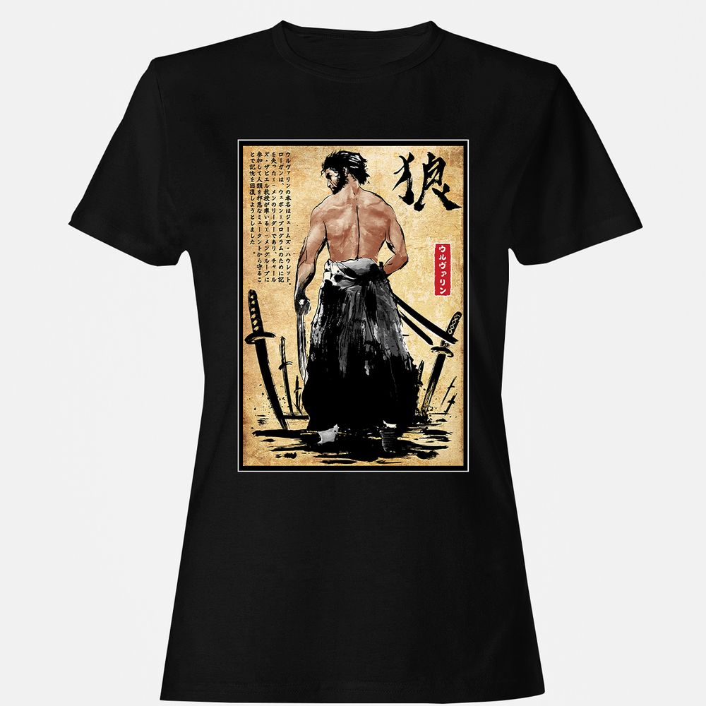 Women's T-Shirt - E8LAR2GF - Black - 1