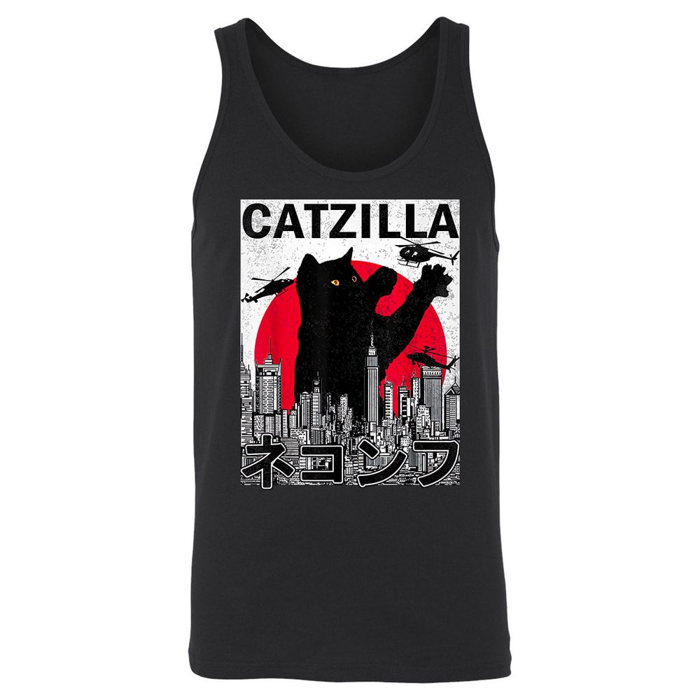 Unisex Jersey Tank - V64LK1FG - Black - 1