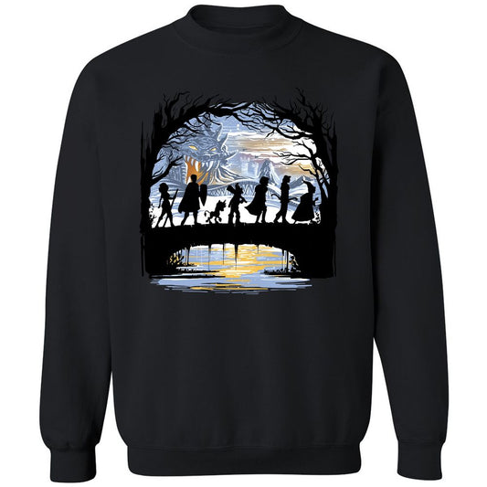 Classic Unisex Sweatshirt - HZFFLC5C - Black - 1