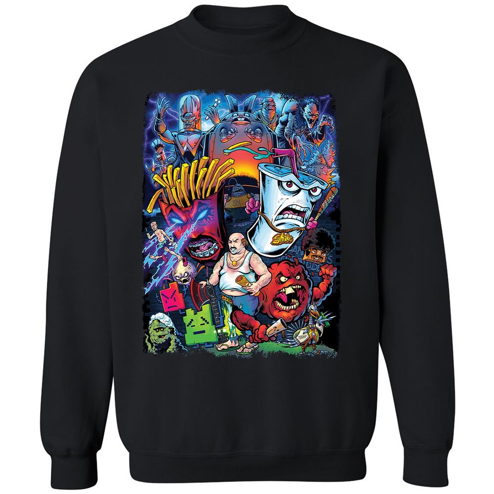 Classic Unisex Sweatshirt - BMNKE7QM - Black - 1