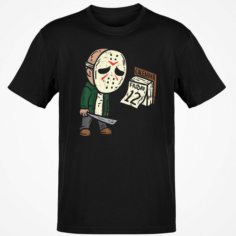 Classic Unisex T-Shirt - 4D8PUF4Y - Black - 1