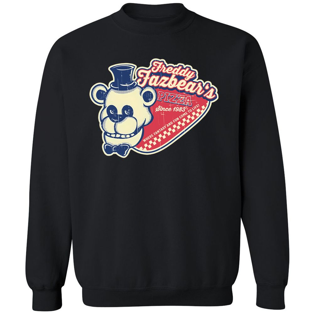 Classic Unisex Sweatshirt - AWXML257 - Black - 1