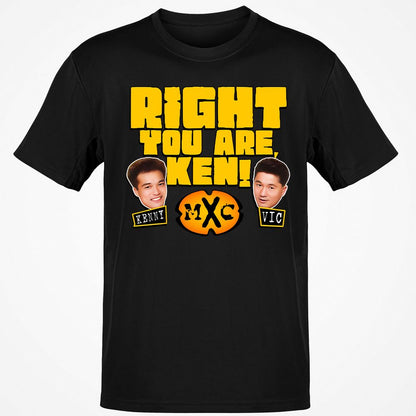 RIGHT YOU ARE, KEN! - Black - 1
