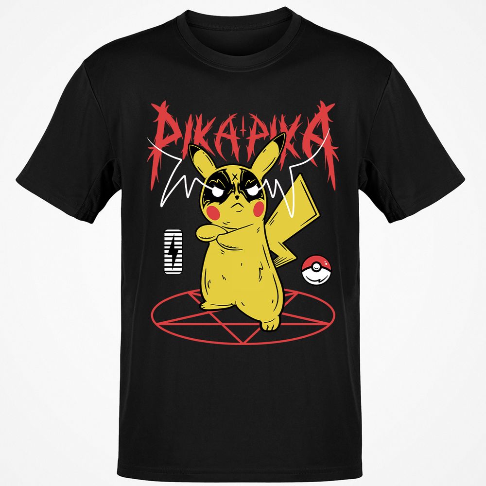 Classic Unisex T-Shirt - 496A64Q1 - Black - 1