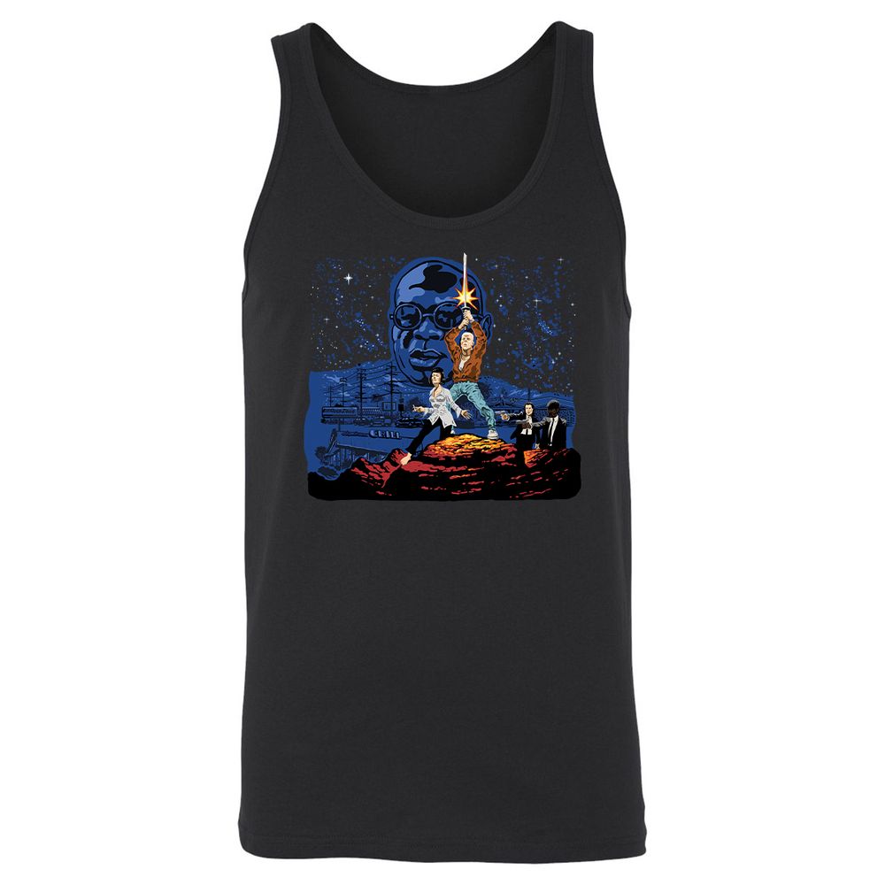 Unisex Jersey Tank - 2Q5QTPZJ - Black - 1