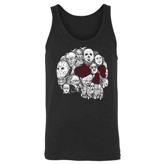 Unisex Jersey Tank - 4H5E8BXQ - Black - 1