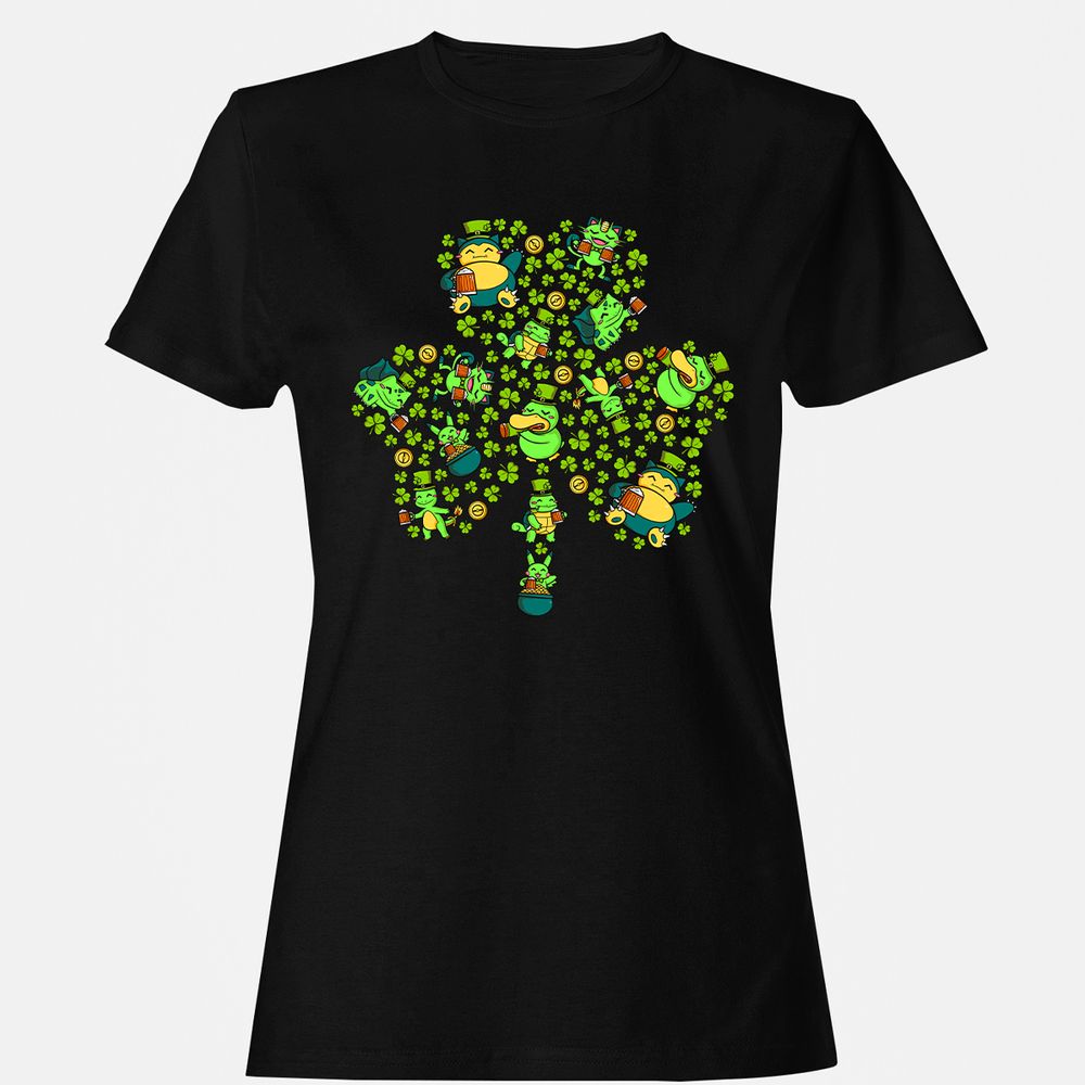 Women's T-Shirt - CRXS8AKH - Black - 1