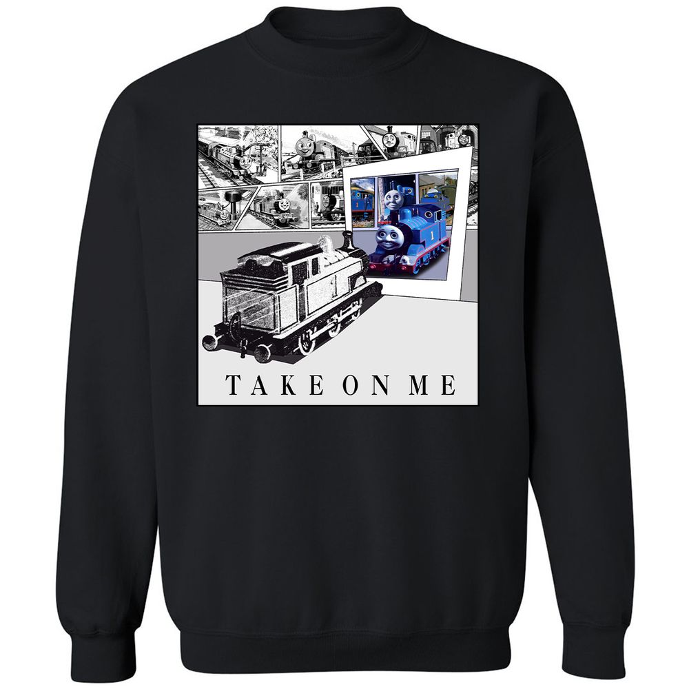 Classic Unisex Sweatshirt - CPJXEC7V - Black - 1