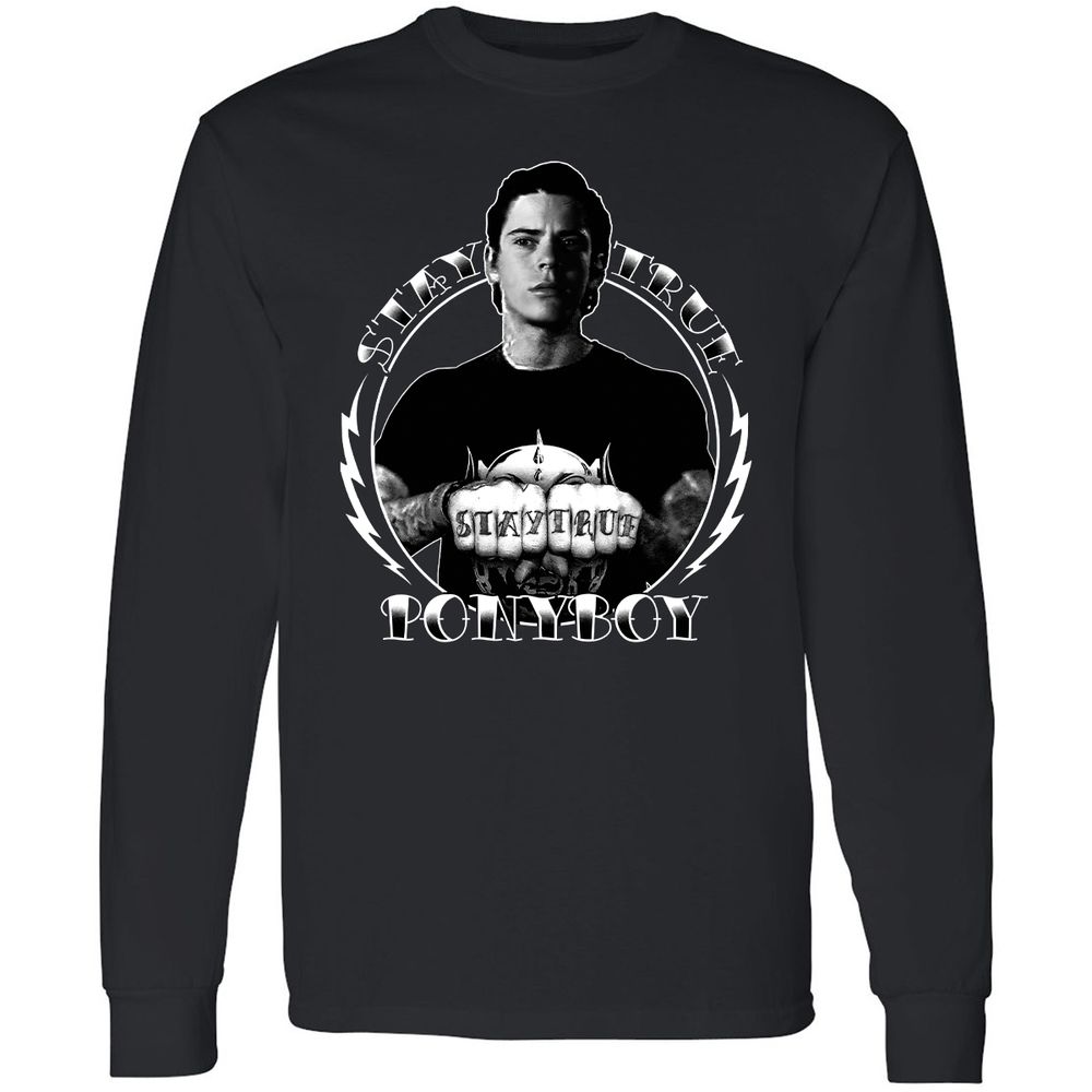 Long Sleeve T-Shirt - 9V922KX6 - Black - 1