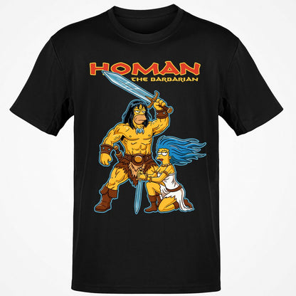 Classic Unisex T-Shirt - TBC9HURG - Black - 1