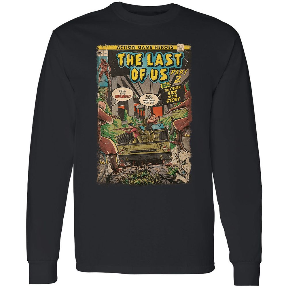 Long Sleeve T-Shirt - DQ8263X4 - Black - 1
