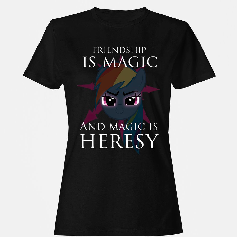 Women's T-Shirt - 2CLYDRZG - Black - 1
