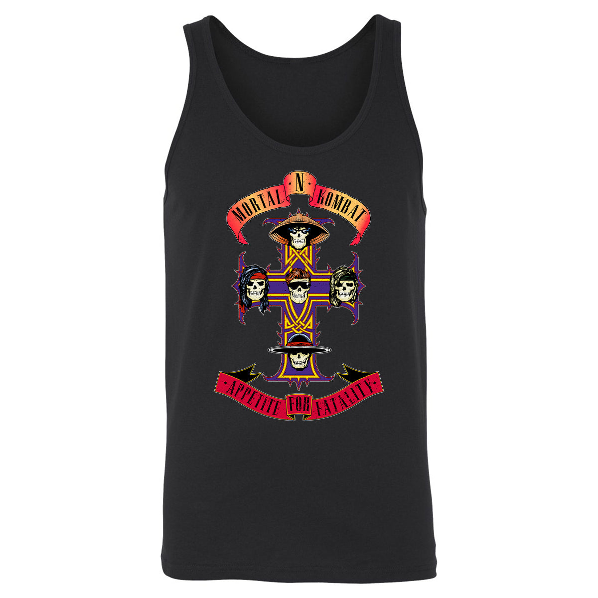 Unisex Jersey Tank - 1AXMB9KX - Black - 1