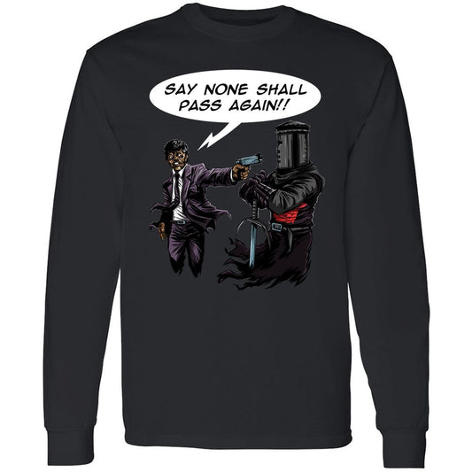 Long Sleeve T-Shirt - H1FD1JRU - Black - 1