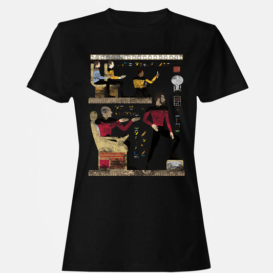 Women's T-Shirt - 64Y3835Q - Black - 1