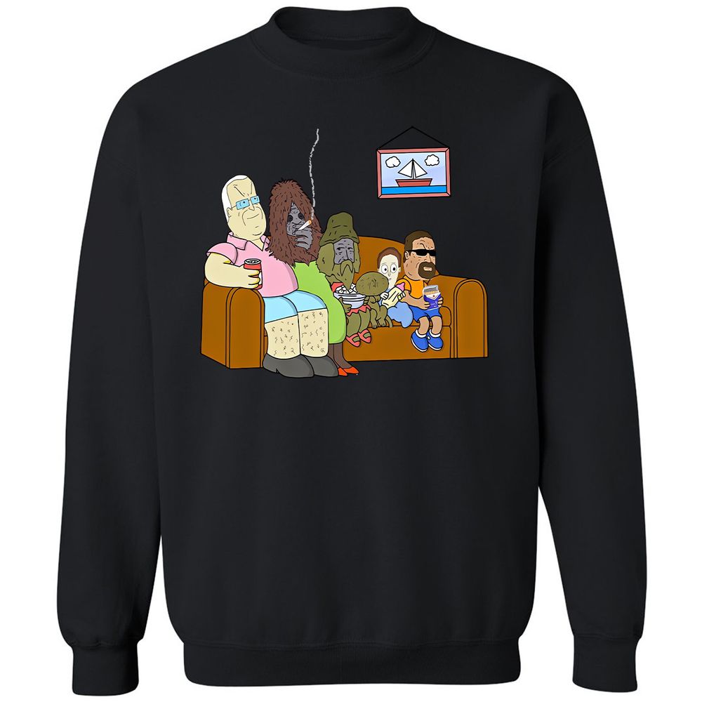 Classic Unisex Sweatshirt - 2QU2ZBXJ - Black - 1