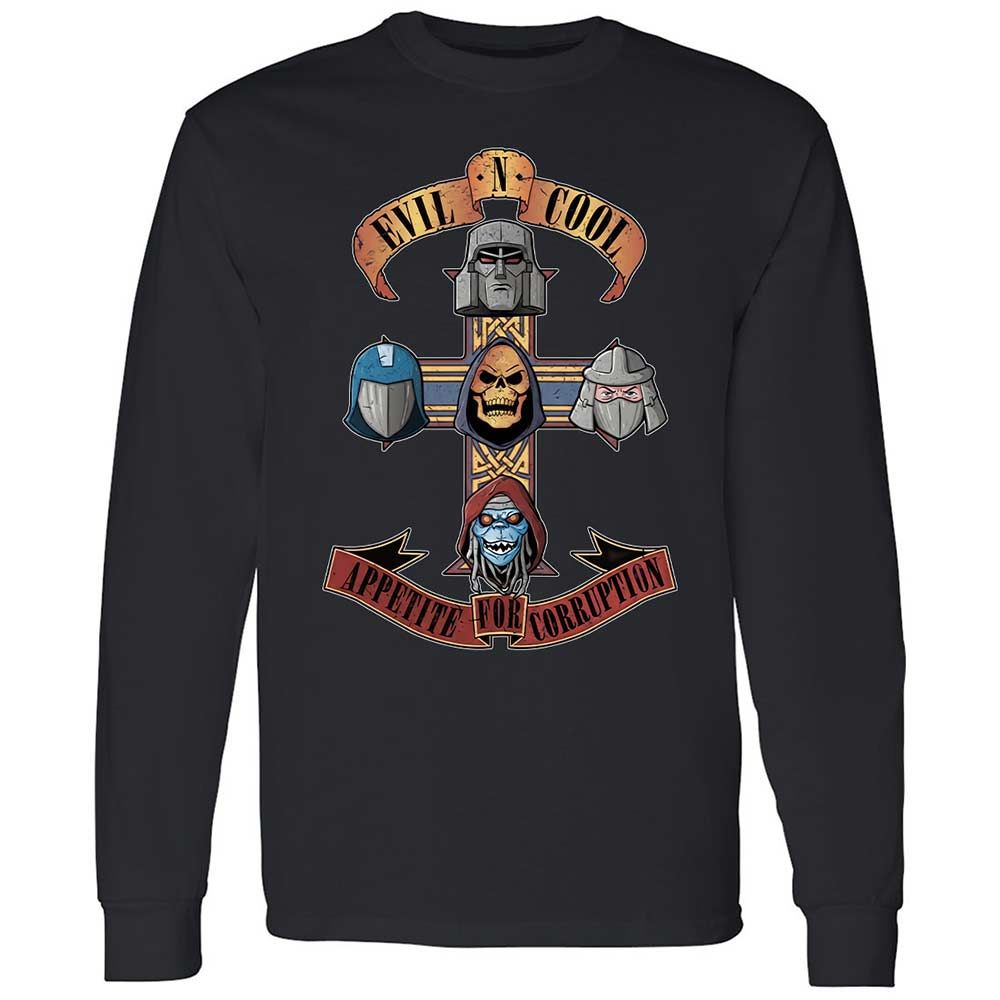 Long Sleeve T-Shirt - SLBWFDHL - Black - 1