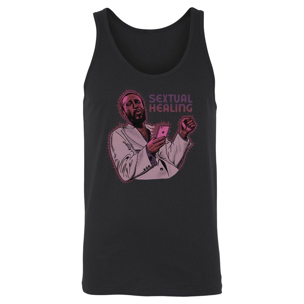 Unisex Jersey Tank - D9Z699GX - Black - 1