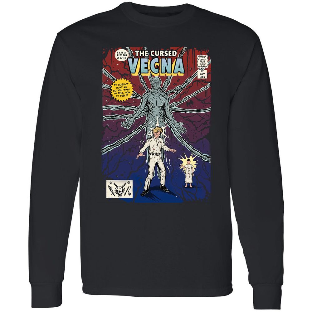 Long Sleeve T-Shirt - 8EVU1SXJ - Black - 1