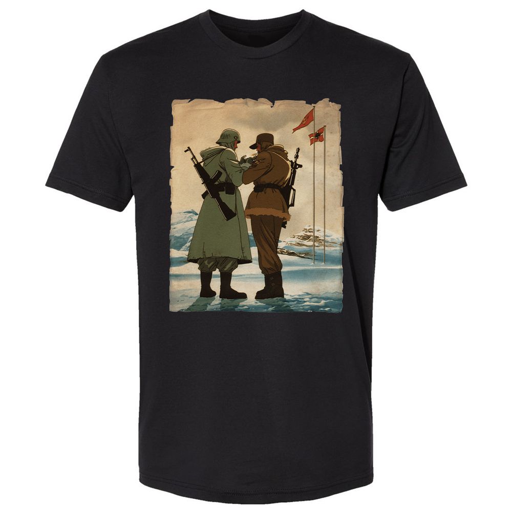 Premium Unisex T-Shirt - CLAQUN6G - Black - 1