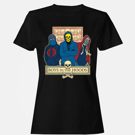 Women's T-Shirt - NHBQXFAX - Black - 1