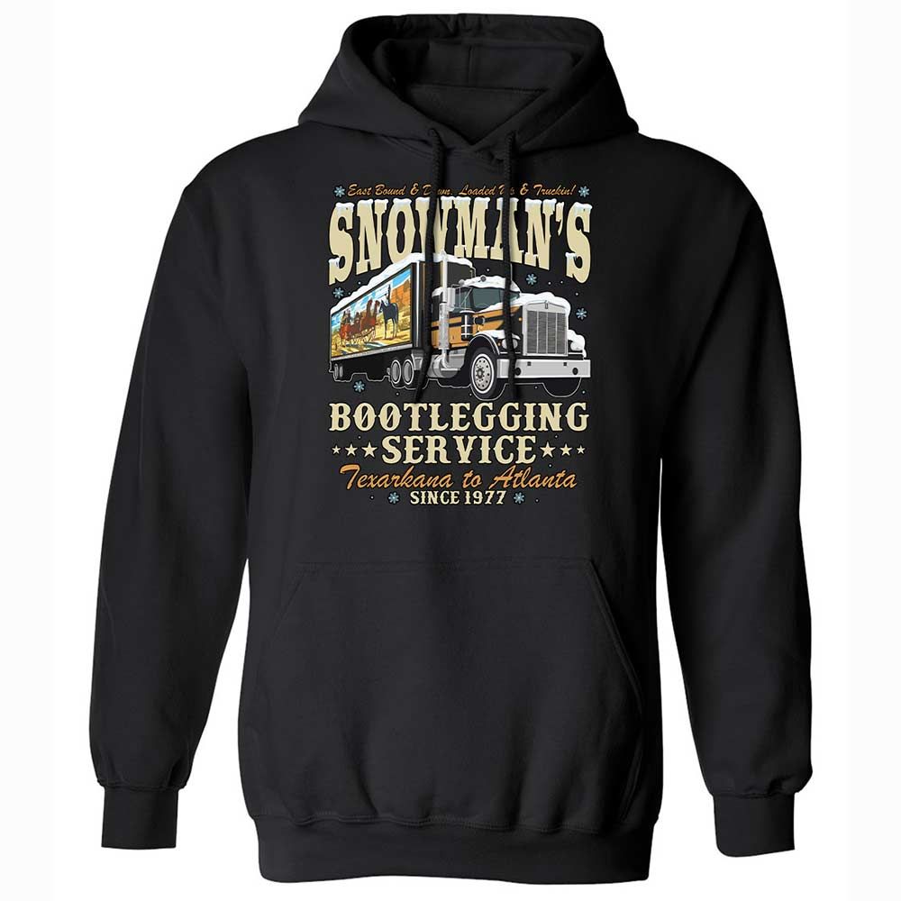 Snowman's Bootlegging Service - Black - 1