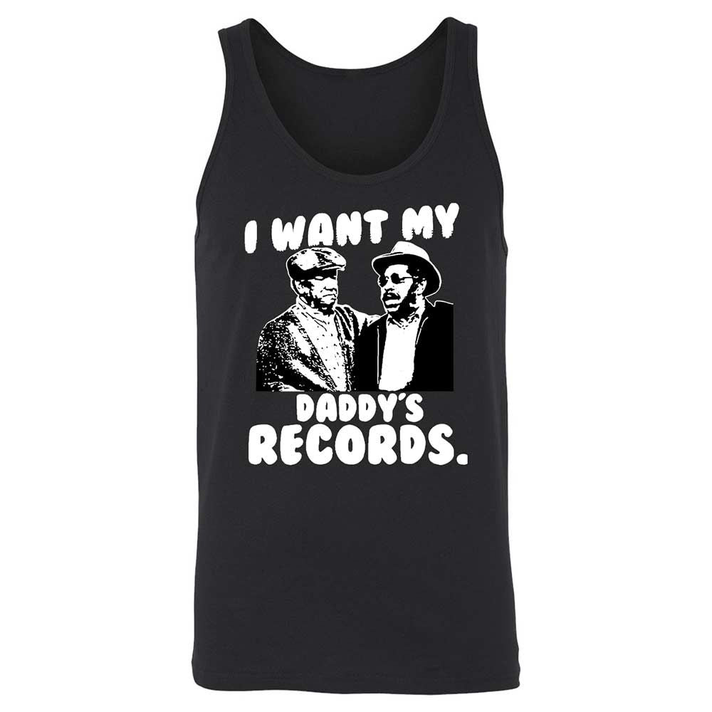 I Want My Daddy's Records - Black - 1