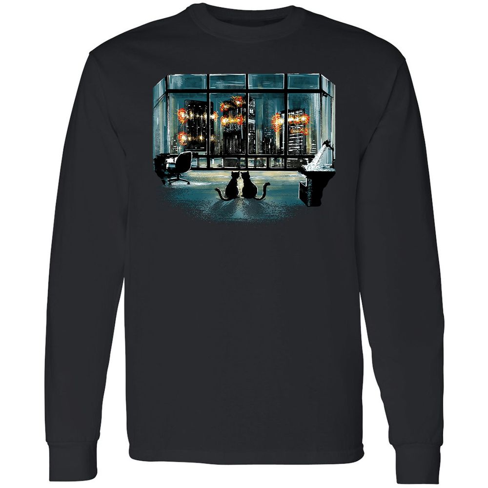 Long Sleeve T-Shirt - 5KT5PPL5 - Black - 1